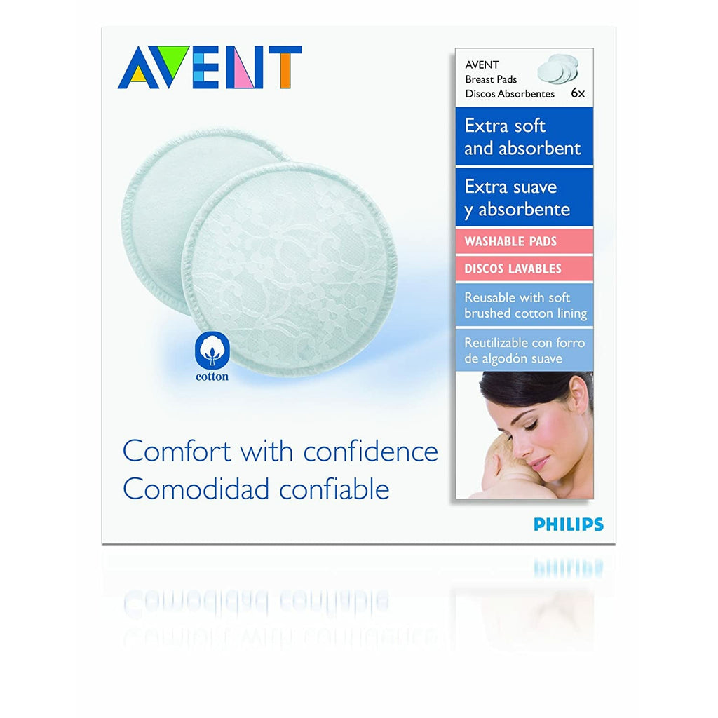 Philips Avent Washable Nursing Pads 6 Pieces