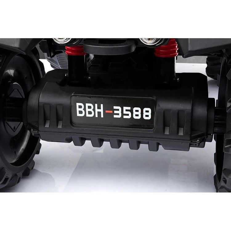 Pibi 12V High Power 125 cm Long Quad Motor Bike Ride-on SR3588 Red/Black Age- 3 Years & Above