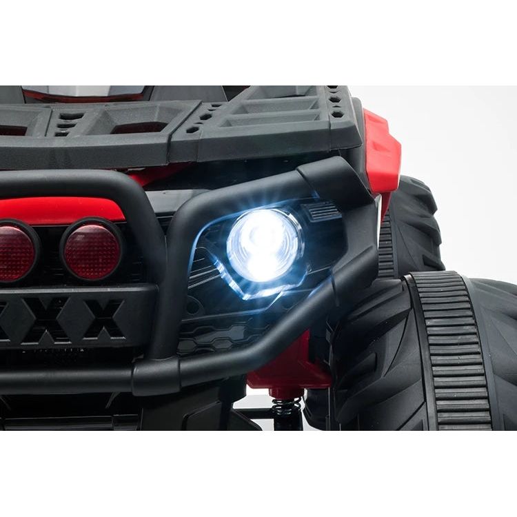 Pibi 12V High Power 125 cm Long Quad Motor Bike Ride-on SR3588 Red/Black Age- 3 Years & Above