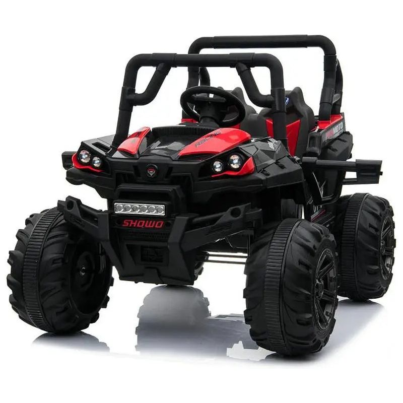Pibi 12V High Power 130 cm Long Truck Ride-on SR3688 Red/Black Age- 3 Years & Above