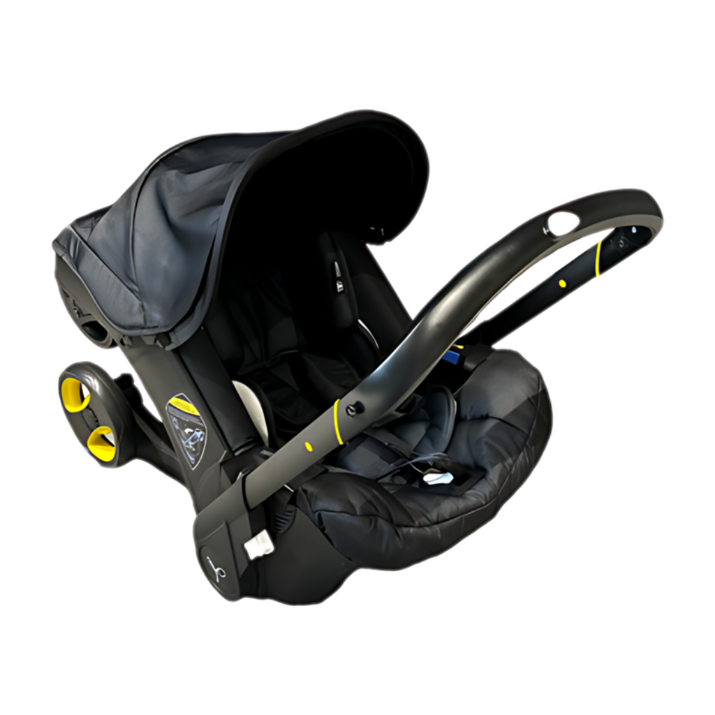 Pibi 4 in 1 Baby Stroller- Baby Cradle, Baby Basket, Carseat and Stroller (Holds upto 13 Kgs) Age- Newborn & Above