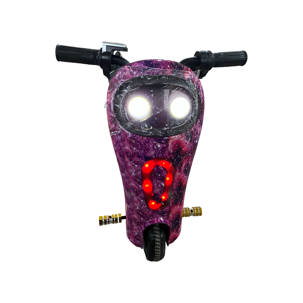 Pibi 6.5-Inch High Speed Drift Scooter with Lights Grey SR2 Age- 4 Years & Above (holds upto 100 Kgs)