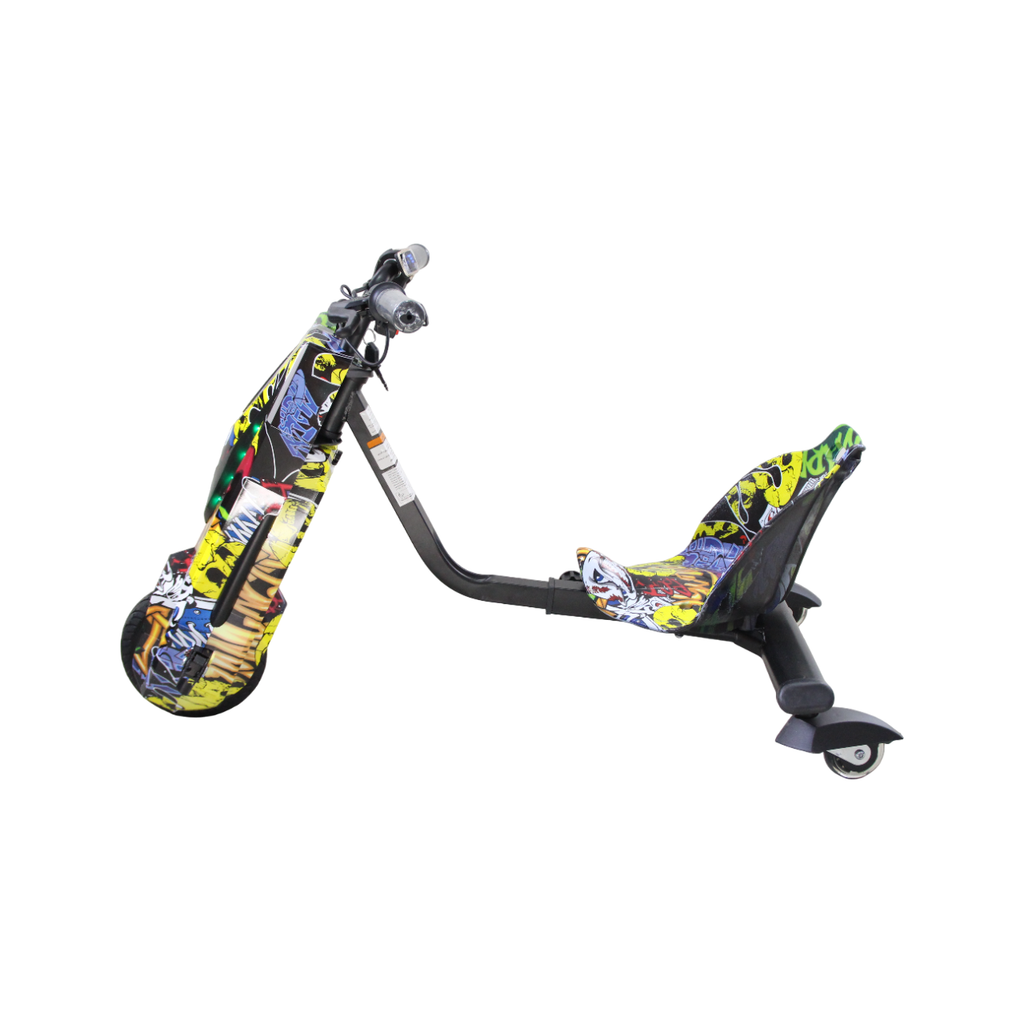 Pibi 8-Inch High Speed Drift Scooter Red/Black SR1 Age- 4 Years & Above (holds upto 100 Kgs)