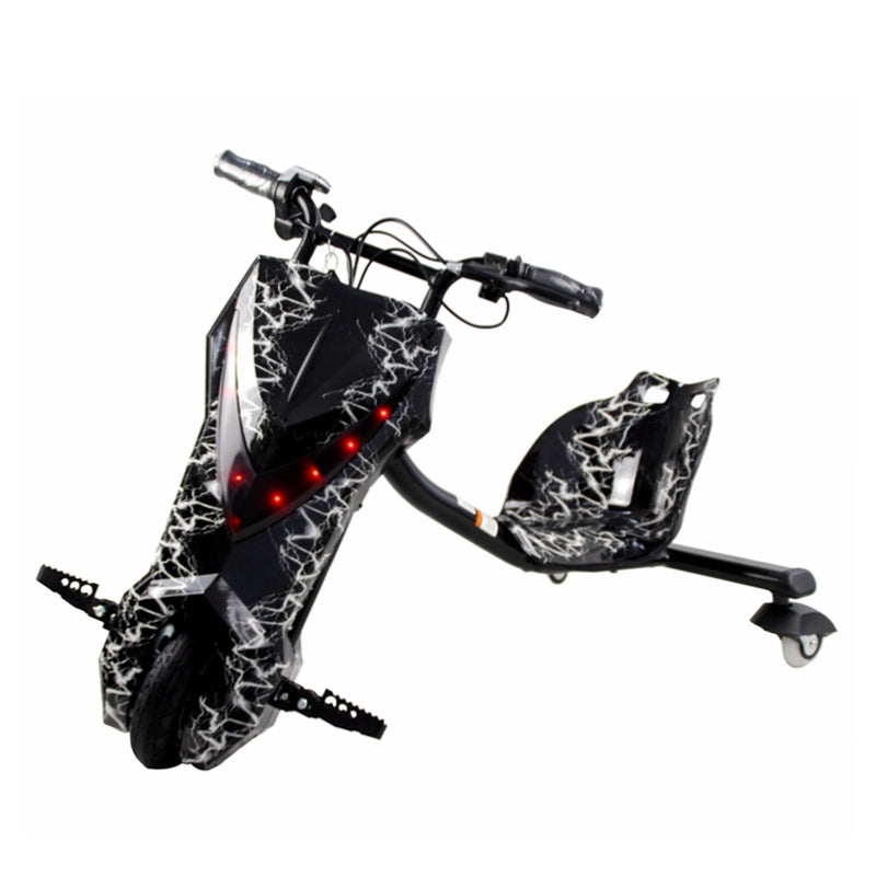 Pibi 8-Inch High Speed Drift Scooter Red/Black SR1 Age- 4 Years & Above (holds upto 100 Kgs)
