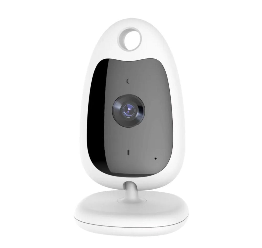 Pibi Baby 2-Inch Wireless Video Baby Monitor with Night Vision White Age- Newborn & Above