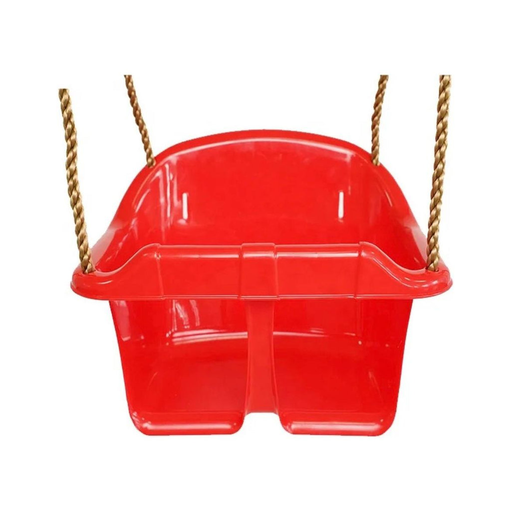 Pibi Baby & Toddlers Hanging Bucket Swing Chair Red Age- 6 Months to 3 Years