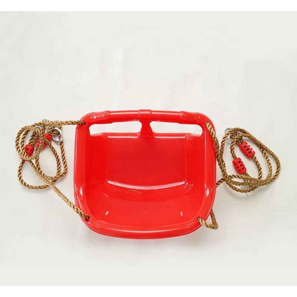 Pibi Baby & Toddlers Hanging Bucket Swing Chair Red Age- 6 Months to 3 Years