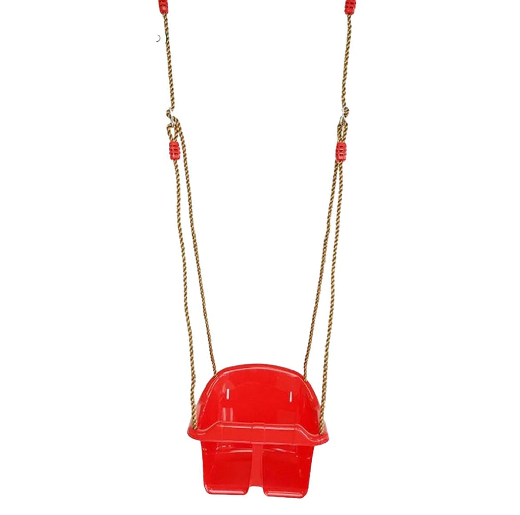 Pibi Baby & Toddlers Hanging Bucket Swing Chair Red Age- 6 Months to 3 Years