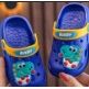 Pibi Boys Cute Baby Dinosaur Clogs Blue/Yellow/Multicolor