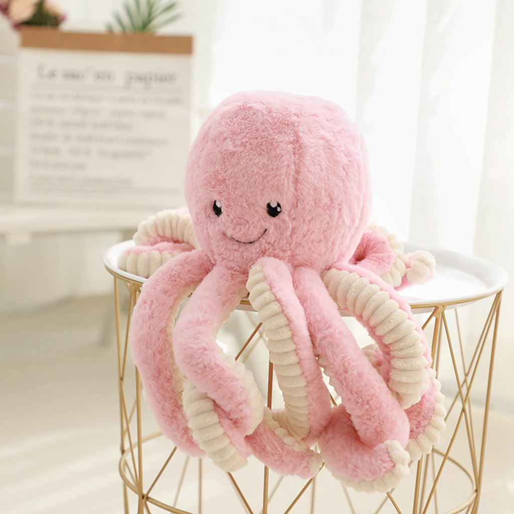 Pibi Cute & Supersoft 18 cm Octopus Plush Toy Assorted (Single) Multicolor Age - 3 Years & Above