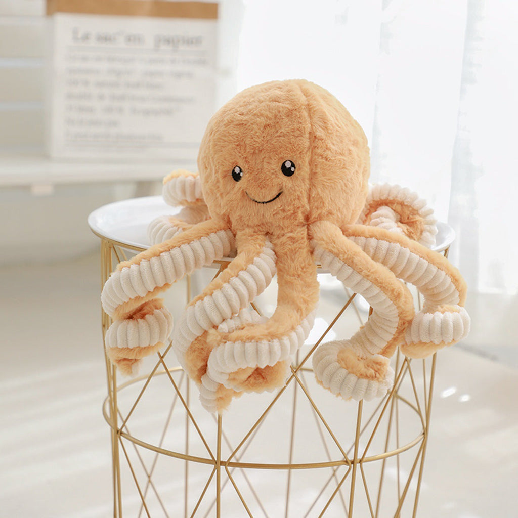 Pibi Cute & Supersoft 18 cm Octopus Plush Toy Assorted (Single) Multicolor Age - 3 Years & Above