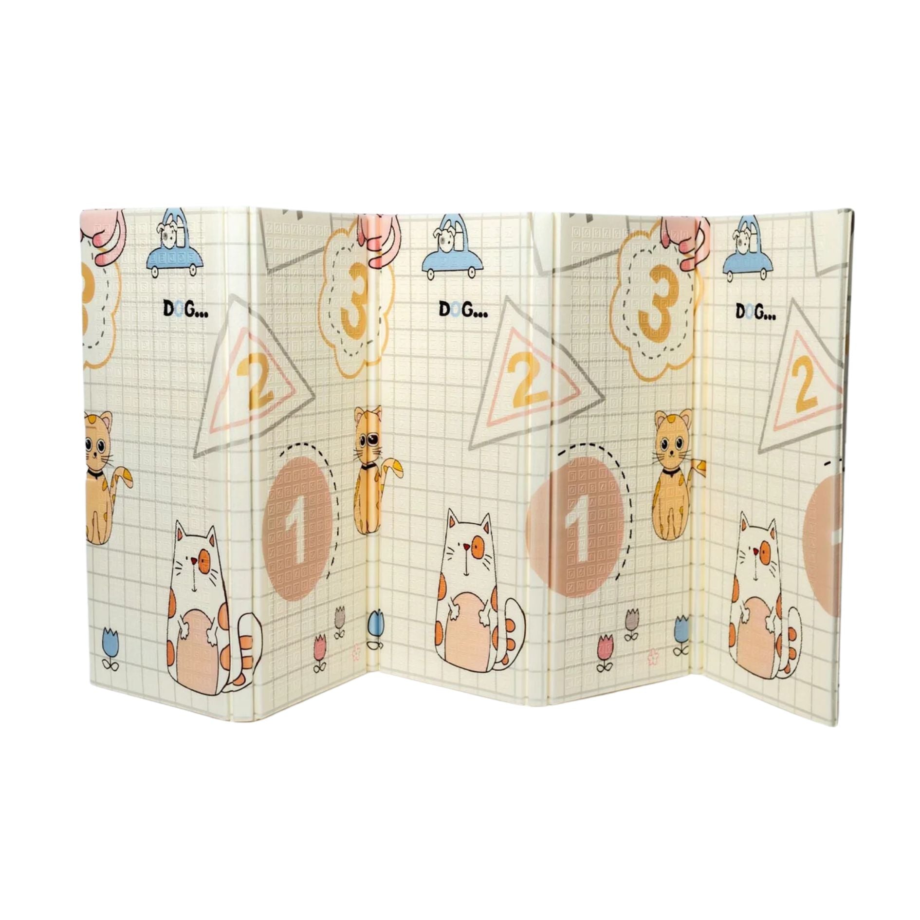 Pibi Junior Kingdom Themed Printed and Foldable Playmat Extra Large (180cm*200cm) Age- 6 Months & Above