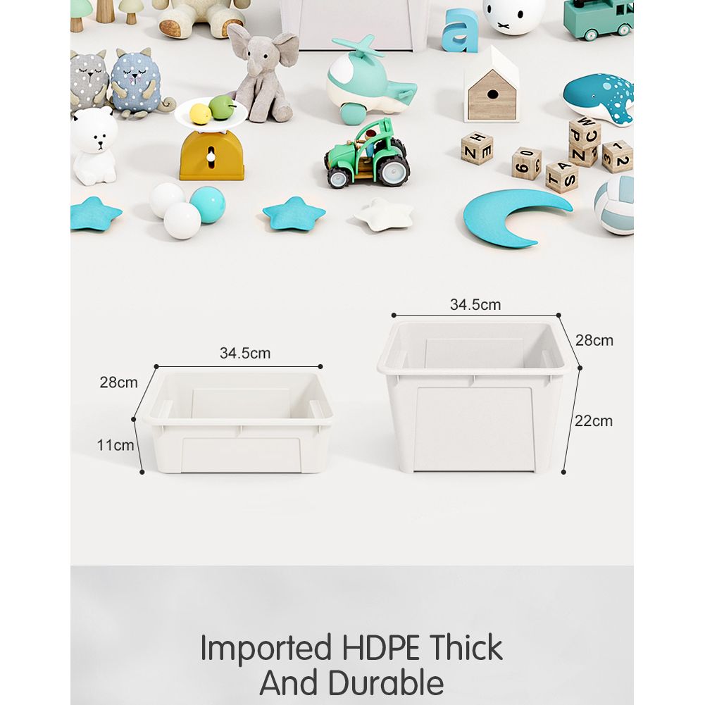 Pibi Multifunctional Storage Organizer with 6 Bins â€“ 2 Columns & 3 Layers Age- Newborn & Abobve