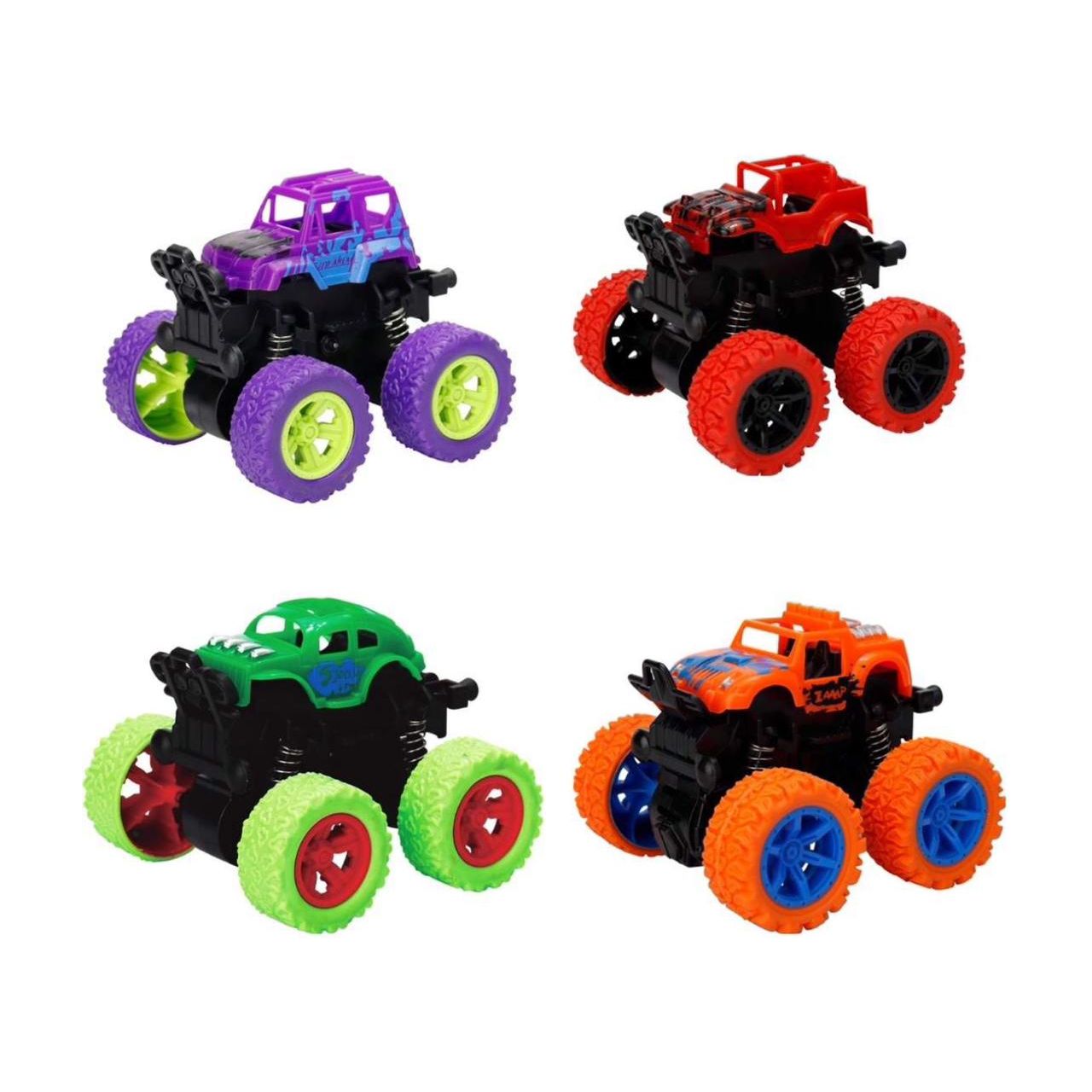 Pibi Pull Back Monster Truck Assorted Multicolor Age- 3 Years & Above