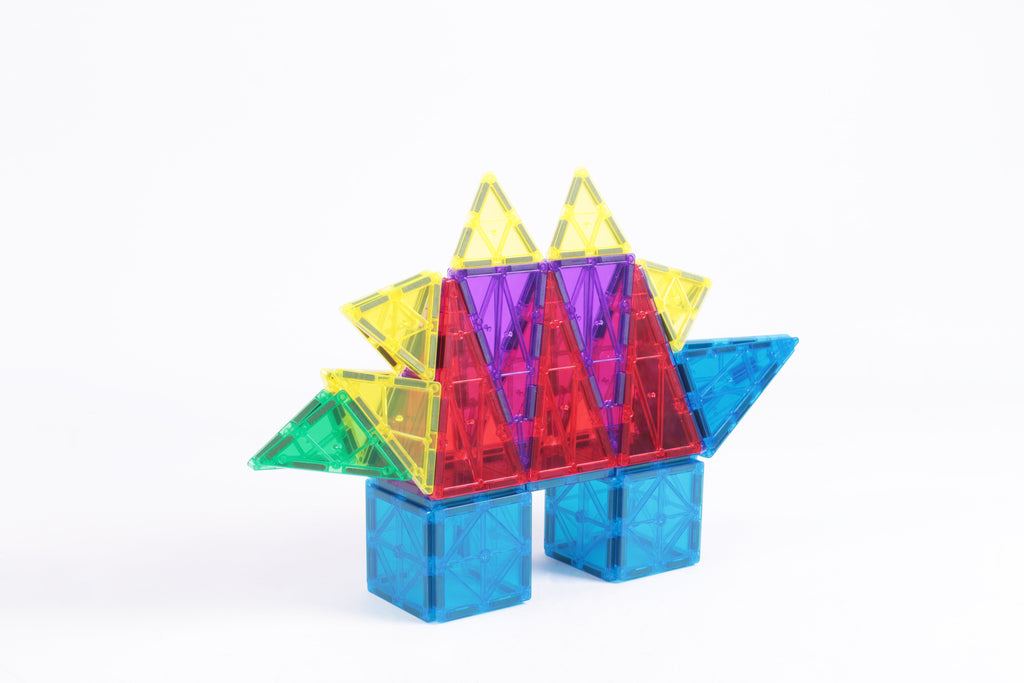 Pibi MNTL 108 Pieces Star Magnet Tile Toy Set (Classic) BH-MT04 Multicolor Age- 3 Years & Above