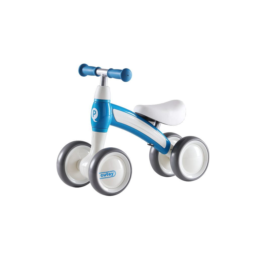 Qplay Cutey Toddlers Balance Bike-400 Blue Age- 12 Months to 3 Years