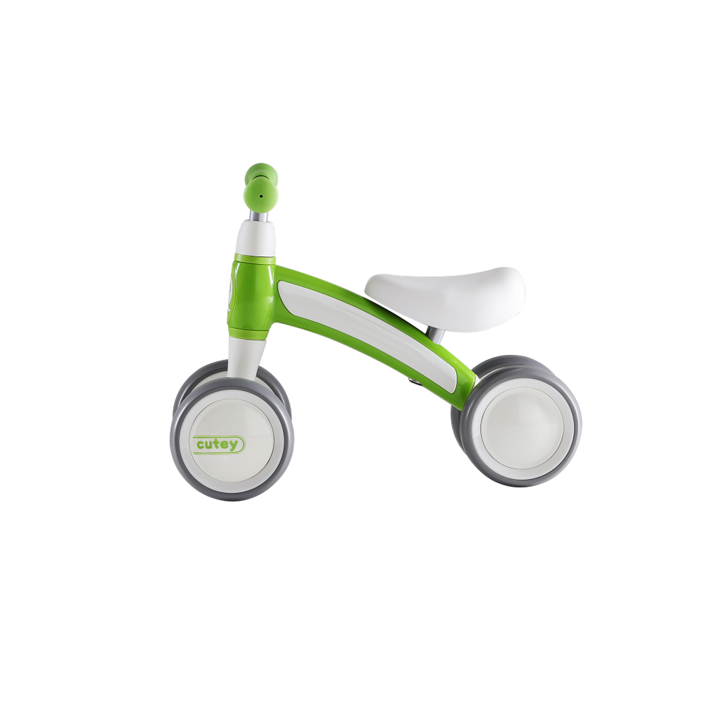 Qplay Cutey Toddlers Balance Bike-400 Green Age- 12 Months to 3 Years