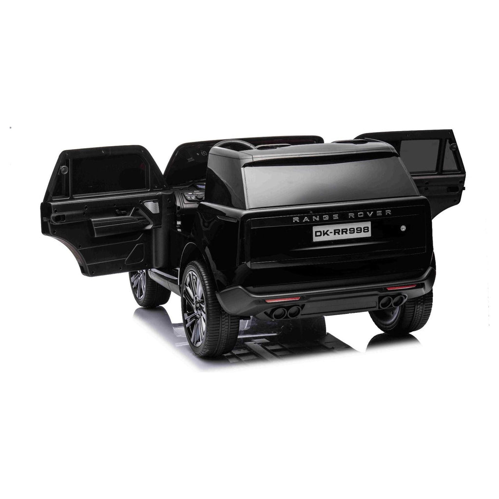 Range Rover 12V/10AH Electric Car Ride On Toy with 2 Seats Black Age- 3 Years & Above