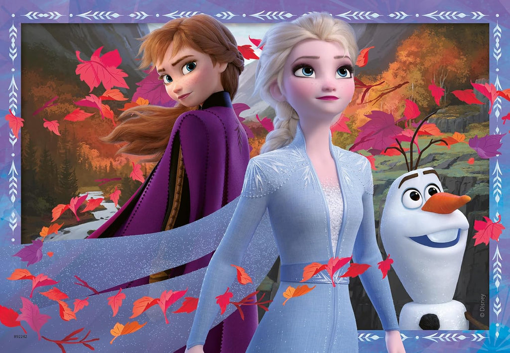 Ravensburger Disney Frozen 2 Jigsaw Puzzles (2x 24 Pieces) for Kids Age- 4 Years & Above 
