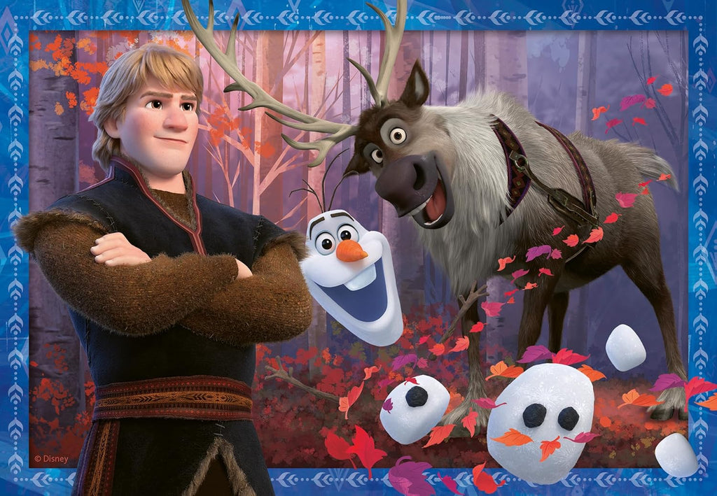 Ravensburger Disney Frozen 2 Jigsaw Puzzles (2x 24 Pieces) for Kids Age- 4 Years & Above 