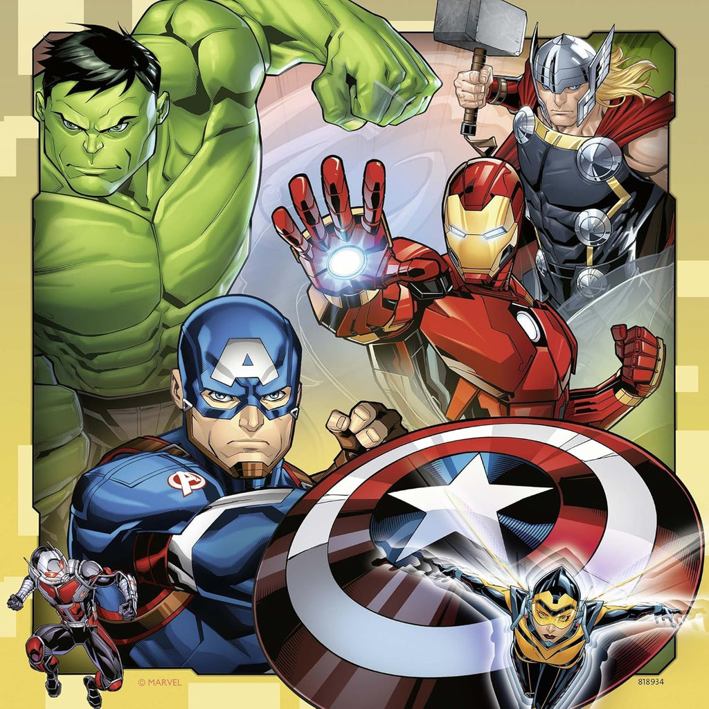 Ravensburger Marvel Avengers Children’s Puzzle 3x49 Pieces Age- 4 Years & Above