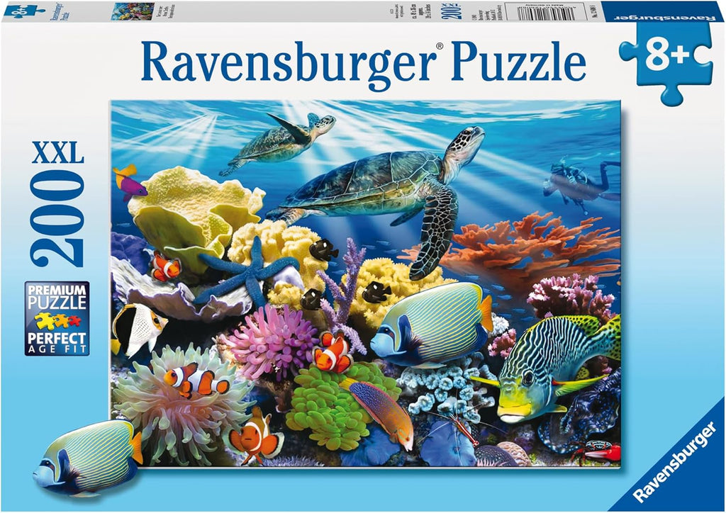 Ravensburger Ocean Turtles Kids Jigsaw Puzzle 200 Pieces Age- 5 Years & Above