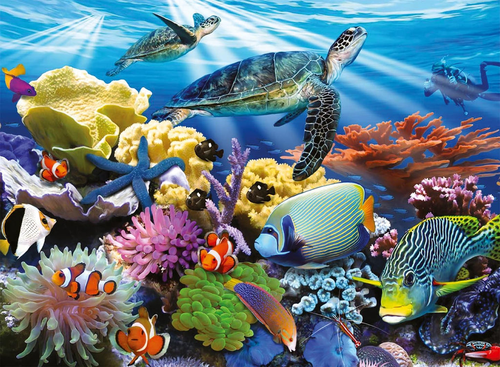 Ravensburger Ocean Turtles Kids Jigsaw Puzzle 200 Pieces Age- 5 Years & Above