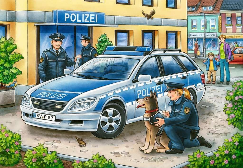 Ravensburger Police And Fire Brigade Kids Puzzle 2 x 12 Pieces Age- 4 Years & Above
