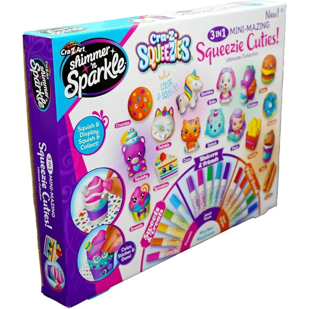 Shimmer 'n Sparkle 3-in-1 Mini-Mazing Squeezie Cuties Age- 8 Years & Above
