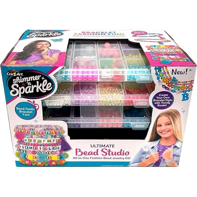 Shimmer 'n Sparkle Ultimate Bead Studio Age- 4 Years & Above