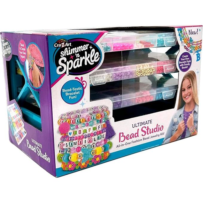 Shimmer 'n Sparkle Ultimate Bead Studio Age- 4 Years & Above