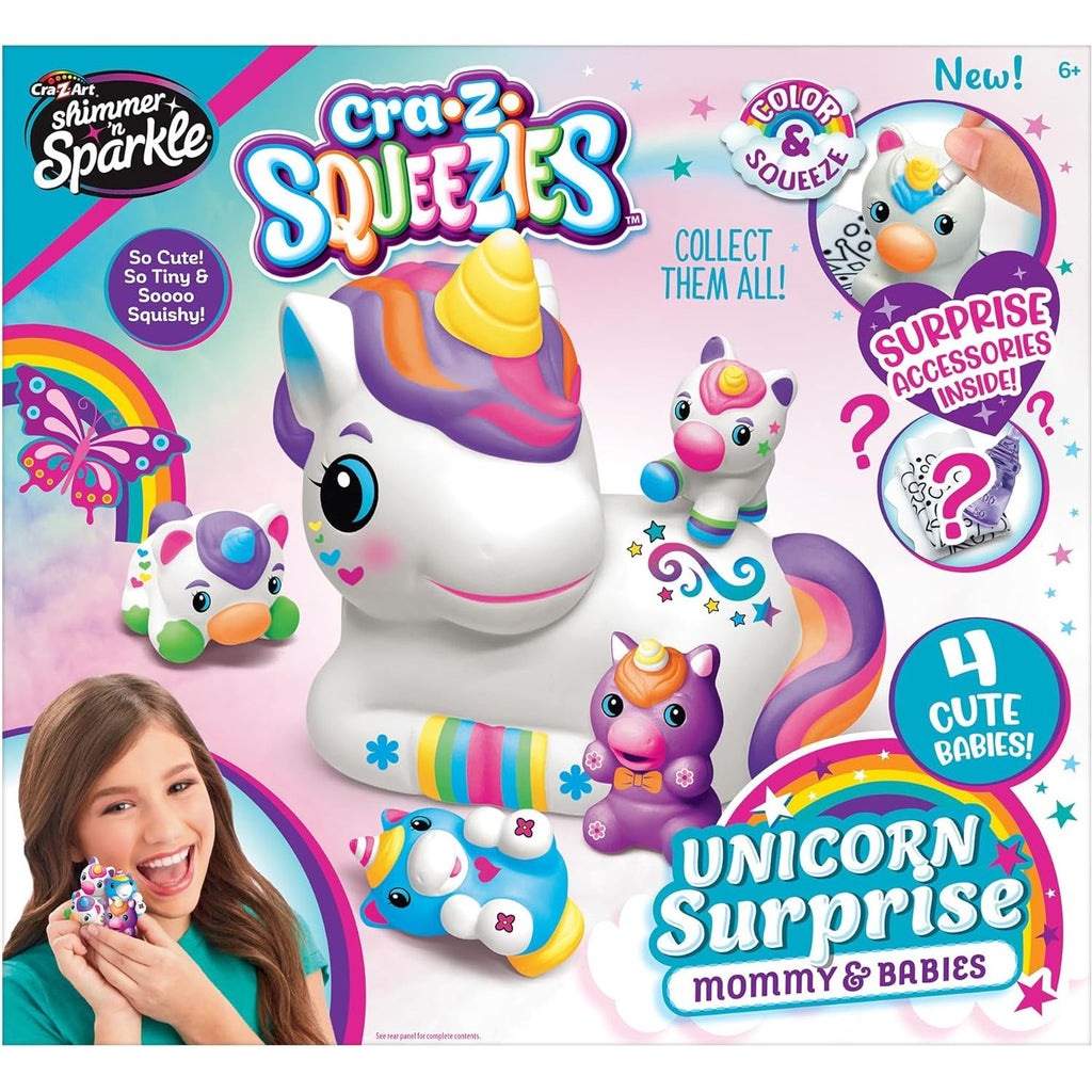 Shimmer 'n Sparkle Squeezie Surprise Mommies & Babies Art Playset Age- 4 Years & Above