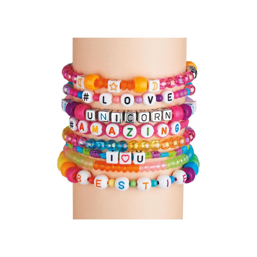Shimmer n' Sparkle Shimmer 'N Sparkle ABC Fashion Bead Bracelets Multicolor Age-6 Years & Above