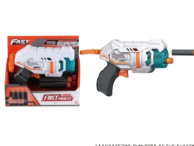 Sunmatt Soft Bullet Gun Blaster with 64 Rotary Wheel Age- 4  Years & Above