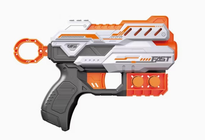 Sunmatt Soft Bullet Gun Blaster with 6 Rotary Wheel Age- 4  Years & Above