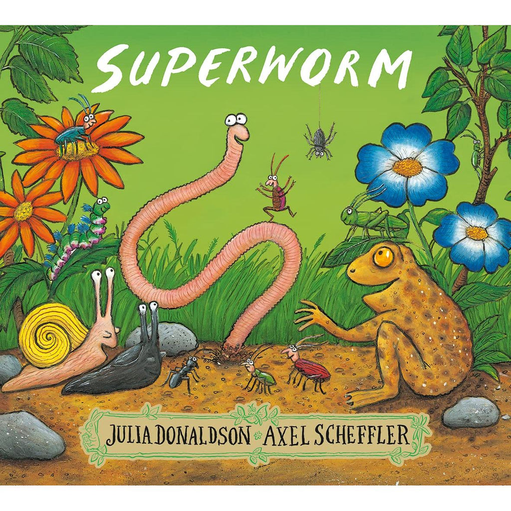 Superworm - Julia Board Book Age-3 Years & Above
