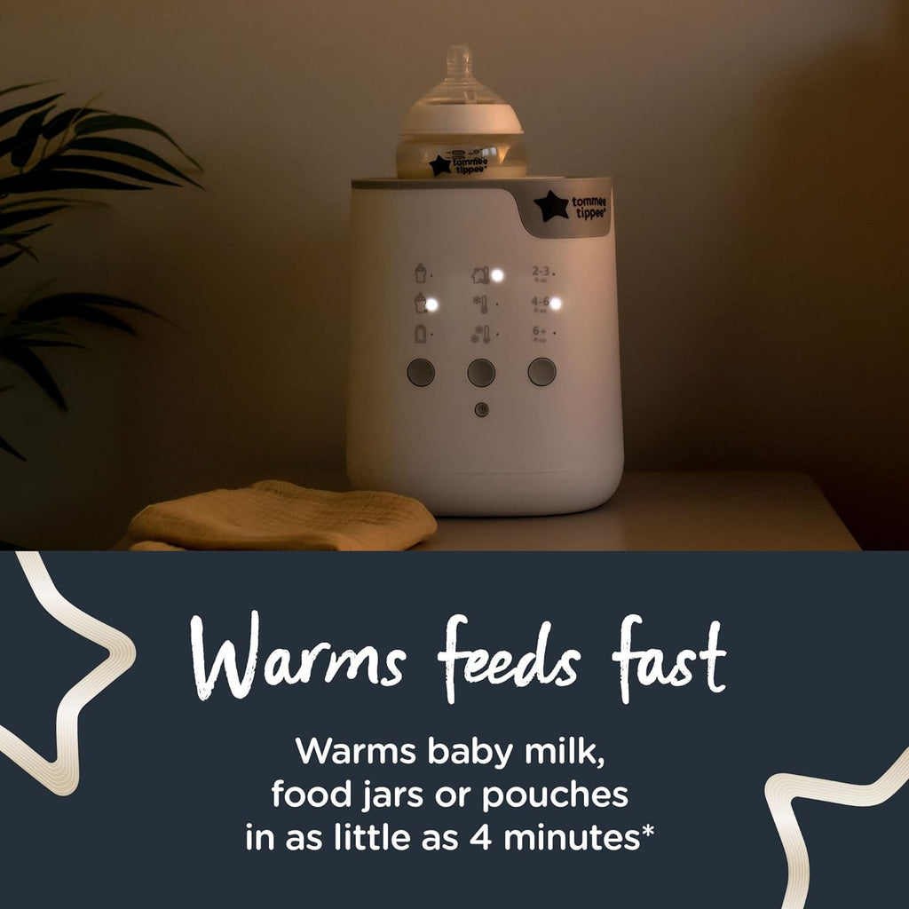 Tommee Tippee 3 in 1 Advanced Bottle and Pouch Warmer Age- Newborn & Above