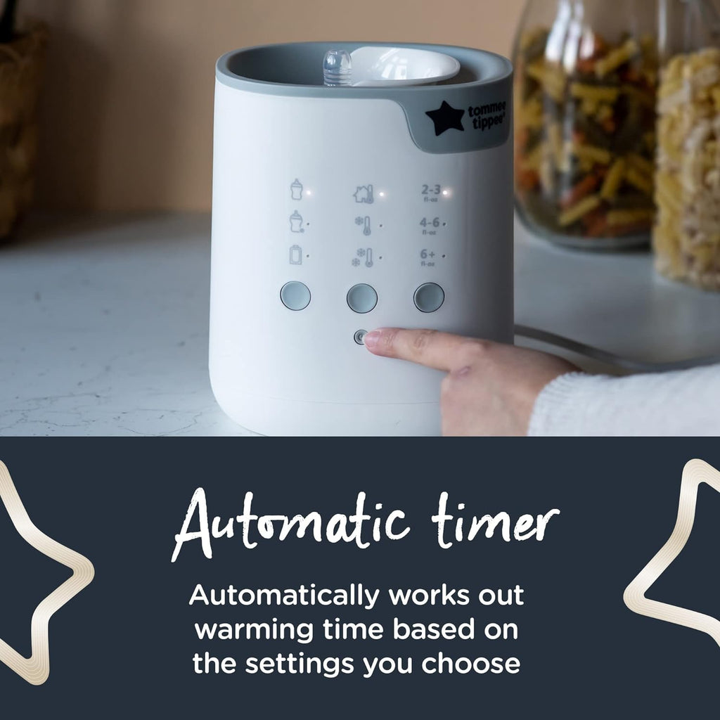 Tommee Tippee 3 in 1 Advanced Bottle and Pouch Warmer Age- Newborn & Above