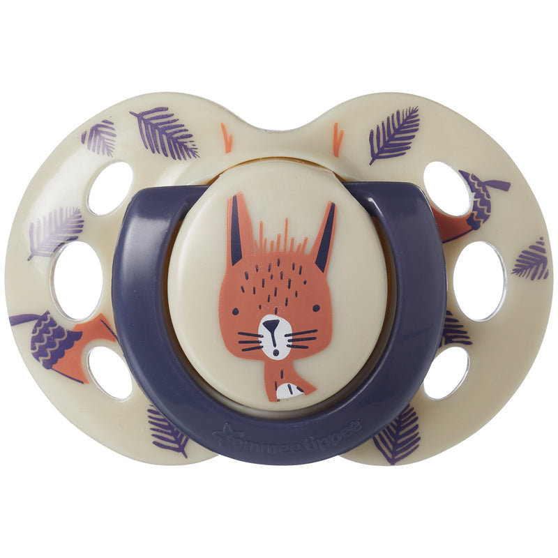 Tommee Tippee Closer to Nature Fun Air Soother (Pack of 2) Age- 6 Months to 18 Months