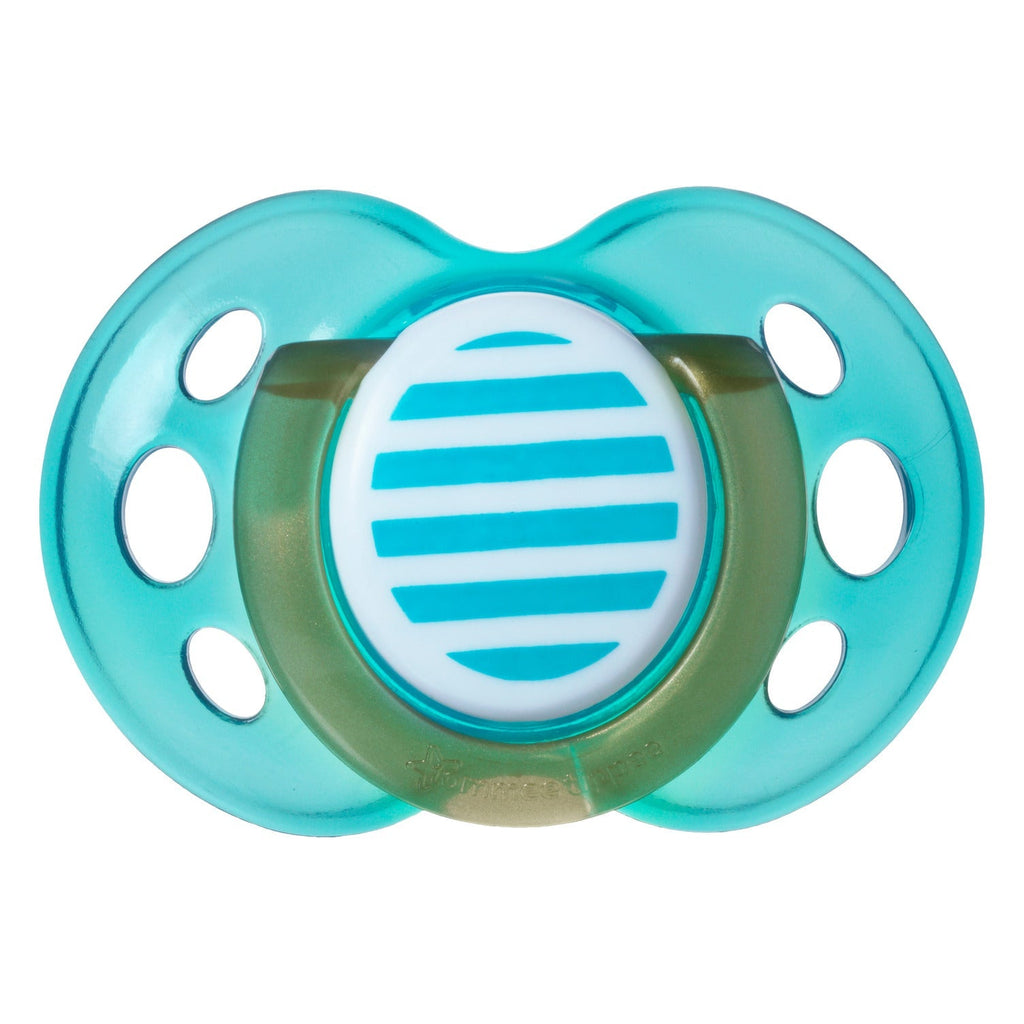 Tommee Tippee Moda Soother for Girls, Pack Of 2 Multicolour Age 18 Months to 36 Months