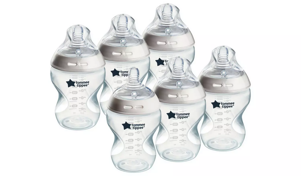Tommee Tippee Natural Start Anti-Colic Baby Bottle Pack of 6 - 260Ml Age- Newborn & Above