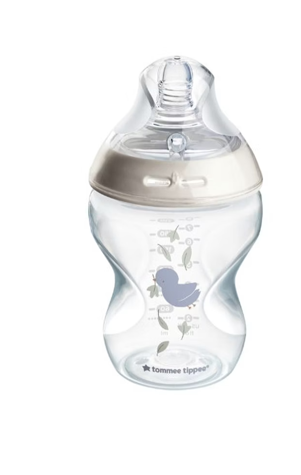 Tommee Tippee Natural Start Anti-Colic Baby Feeding Bottle with Slow Flow Breast-Like Teat &  Pond Design   Age- Newborn & Above