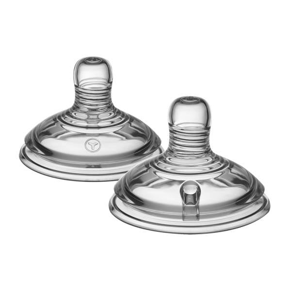 Tommee Tippee  Natural Start Thick Feed Teats X2 Age- 6 Months and Above