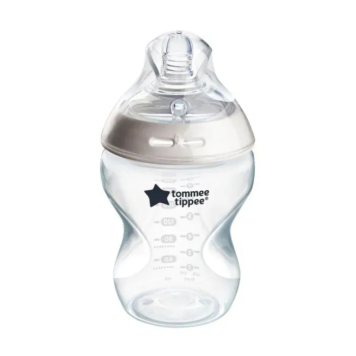 Tommee Tippee  Natural Starter Breast-Like Teat Anti-Colic  Baby  Feeding Bottle 260Ml   Age- Newborn & Above