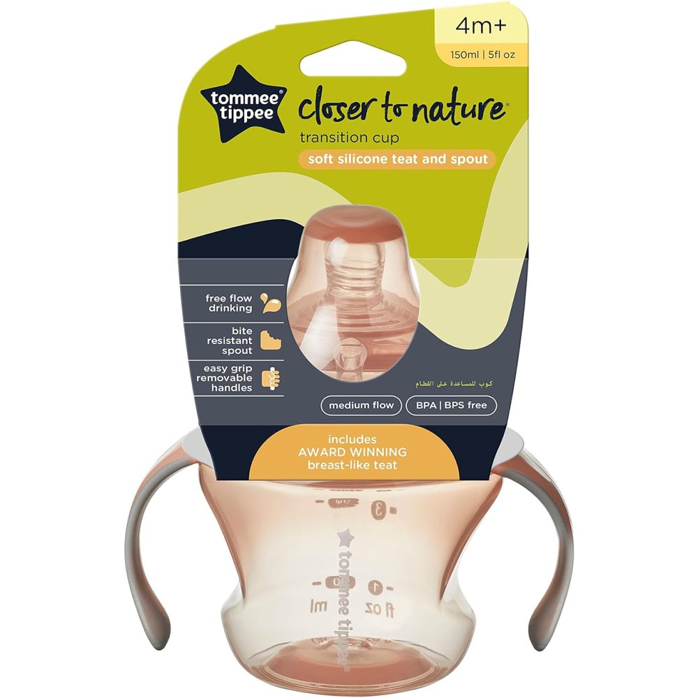 Tommee Tippee SoftSpout Transition Cup 190Ml Single Assorted Colors Age-  4 Months & Above