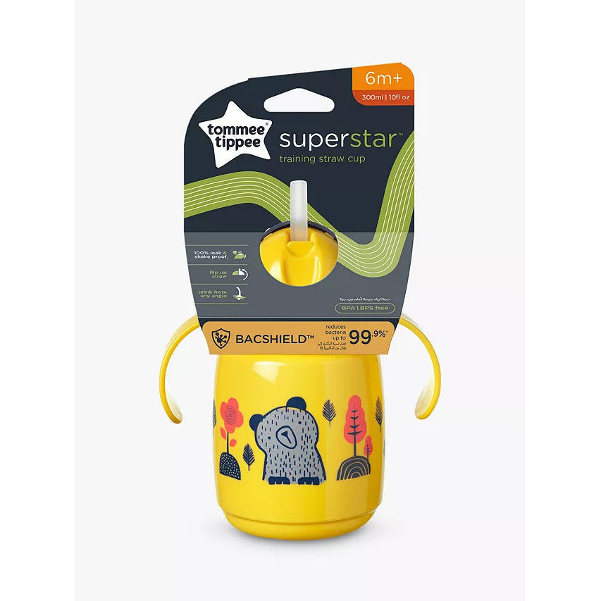 Tommee Tippee Trainer Straw 300ml Assorted Age- 6 Months & Above
