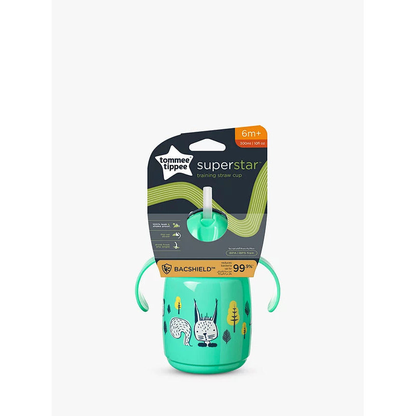 Tommee Tippee Trainer Straw 300ml Assorted Age- 6 Months & Above
