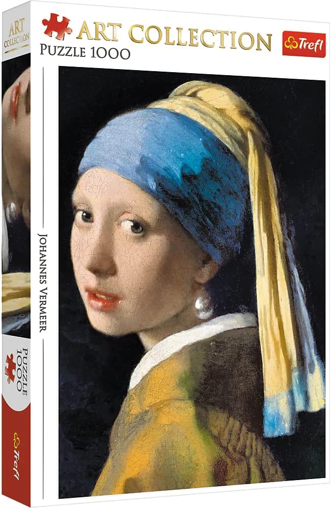 Trefl "1000 Art Collection" Jigsaw Puzzle - Girl with a pearl earring / Bridgeman Age- 5 Years & Above