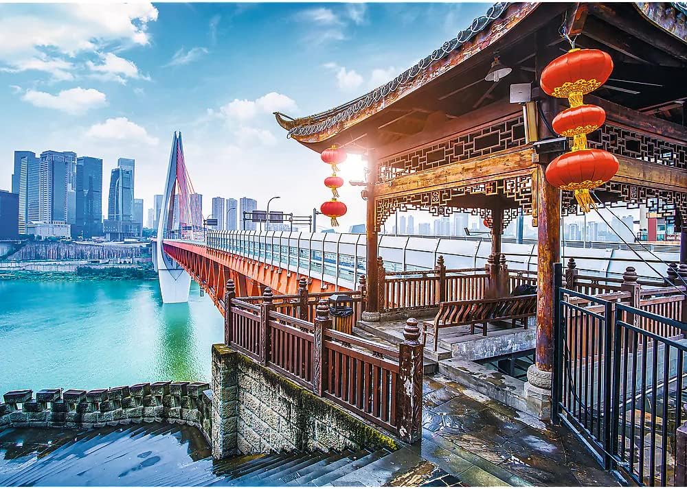 Trefl 1000 Piece Jigsaw Puzzle Chongqing, China Age- 5 Years & Above