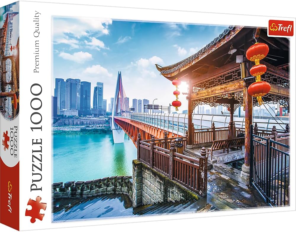 Trefl 1000 Piece Jigsaw Puzzle Chongqing, China Age- 5 Years & Above